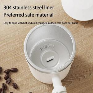 Taza de Café Inteligente con Agitación Magnética Automática, Botella Mezcladora Eléctrica, Taza de Viaje de Acero Inoxidable para Batidos de Proteínas y Leche, Recargable - Product Image 6