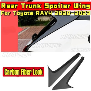 Alerón Trasero Lateral para Automóvil, Pieza Exterior de Plástico ABS, Alerón Trasero para Toyota RAV4 2019 2020 2021 2022 2023, Accesorios para Automóvil - Product Image 2