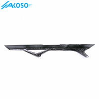 AKOSO moto véritable fibre de carbone garde-boue arrière garde-boue intérieur Hugger chaîne garde-boue couverture pour Yamaha MT09 FZ09 2014-2016