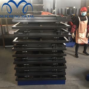 Barriere di folla in alluminio per il controllo della folla Mojo barriere per concerti in cemento - Product Image 6