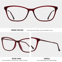 Monture de lunettes optiques unisexe en acétate, forme classique, design papillon, légère et durable, avec logo personnalisé – Offre spéciale