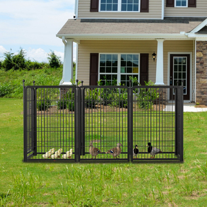 Dog <strong>Playpen</strong> 8 Panels 40" Height Heavy Duty Dog Fence <strong>Puppy</strong> Pen for Large Medium Small Dogs - Product Image 4