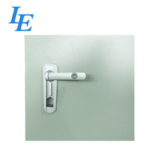 Armoire réseau extérieure murale 9U avec ventilateurs RAL7035SN Blanc, armoire télécom IP65 - Product Image 5