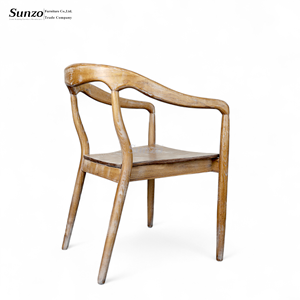 Vente en gros de chaises de banquet durables en bois massif pour restaurant chaises empilables en bois pour la maison et les événements - Product Image 3