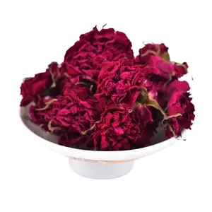 loose red organic crown dried blooming skin whitening corolla rose flower tea
