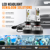 Gview Marque G12W Série 130 Watts 30000lm IP65 Étanche Automobile Lumière LED Haute Qualité Phare LED 6000K 6500K Couleur Nouveau