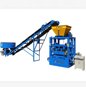 you can buy both product and good service QT 4-24 Semi-automatic brick making machine