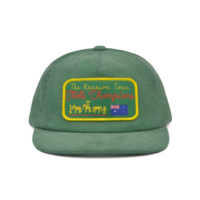 Casquette en velours côtelé personnalisée avec patch tissé, casquette de baseball à 5 panneaux, casquette snapback à visière plate, fabricant de casquettes snapback