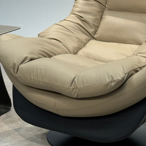 Fauteuil pivotant de qualité pour salon, mobilier de salon, fauteuil de relaxation moderne et luxueux, fauteuil rembourré pour la maison 9068, fauteuil pivotant pour salon - Product Image 4
