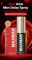 Vente Flash : Spray Retardant Maxman Real Super pour Hommes – Outil pour une Éjaculation Prolongée – Produits Érotiques MAX pour Adultes