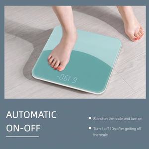 Báscula <span class=keywords><strong>Digital</strong></span> Electrónica de Vidrio de Alta Precisión, Báscula Inteligente para <span class=keywords><strong>Baño</strong></span> con Pantalla LCD, Báscula para Medir el IMC - Product Image 2
