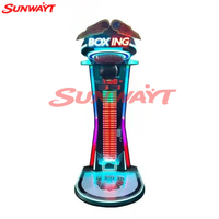 Machine de boxe d'arcade SUNWAYT SW-WG4 à monnayeur, construction métallique, interface anglaise, alimentation 110/220V – Meilleures ventes