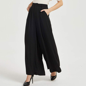 Pantalones de oficina de cintura alta para <span class=keywords><strong>mujer</strong></span>, pantalón largo, holgado, informal, a la <span class=keywords><strong>moda</strong></span>, de pierna ancha, elegante, <span class=keywords><strong>2023</strong></span> - Product Image 4