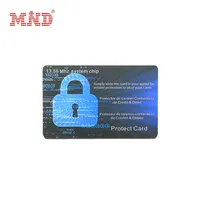 도난 방지 RFID 차단 카드 신용 은행 카드 보호