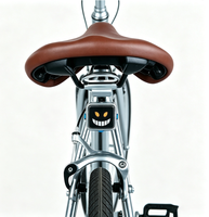 Lustiges Fahrrad-Rücklicht, Halloween-Teufel-Warnleuchte, Nachtfahrbeleuchtung, Fahrradzubehör & Accessoires, Tragbare Installation