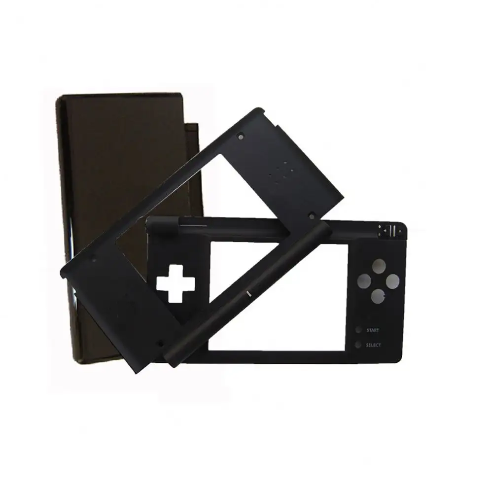 Guscio posteriore in plastica per N D S L per DS Lite console di gioco sostituzione superiore della riparazione del telaio dello schermo LCD inferiore superiore