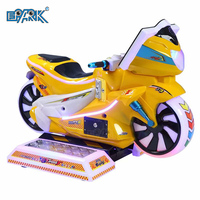 Machine de jeu d'arcade 3D de simulation de moto à monnayeur pour enfants