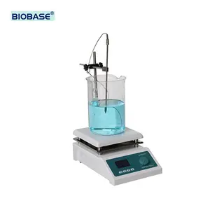 BIOBASE Manufacturer Hotplate Magnetic Stirrer Mixing with Ceramic and Adjustable Rack Stirrer for Lab