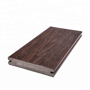 Terrassen-Dielen Wasserdicht Verblassungsbeständig Umweltfreundlich WPC Holz-Kunststoff-Verbundstoff PVC-Bodenbelag Fliesen Brett - Product Image 2