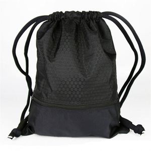 High Quality 210D Cheap Polyester <b>Drawstring</b> <b>Backpack</b> Custom Logo Sports Fitness Travel Waterproof Sportpack Promotional Value - Product Image 3