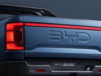 Pick-up électrique BYD Shark 2024 PHEV hybride, camion de transport prêt pour le désert, avec longue autonomie et technologie IA intelligente, PHEV d'occasion