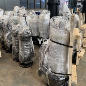 High Flow <b>Submersible</b> Sewage Centrifugal <b>Pump</b> 20 Hp With Pressure 500 Bar for Dirty Water - Product Image 2