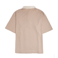 Designer Personnalisé Coupe Classique Surdimensionné Vintage Logo Brodé Col Hommes T Shirt Hommes Polos