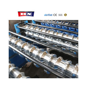 Feuille <span class=keywords><strong>de</strong></span> <span class=keywords><strong>toiture</strong></span> IBR faisant le petit pain formant la machine Rollformer <span class=keywords><strong>de</strong></span> tuile <span class=keywords><strong>de</strong></span> toit en <span class=keywords><strong>acier</strong></span> feuille <span class=keywords><strong>de</strong></span> toit à haute nervure formant des machines - Product Image 3