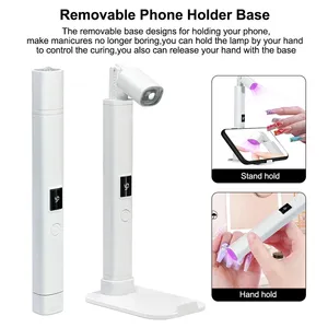 Lámpara UV LED para Uñas, Mini Lámpara UV para Manicura, Secador de Uñas Ultravioleta, Lámpara de Pie Profesional - Product Image 5