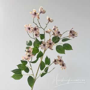 ช่อดอกกุหลาบป่าประดิษฐ์ ดอกไม้ผ้าไหม จำลองได้สมจริงสูง สำหรับตกแต่งงานแต่งงาน - Product Image 2