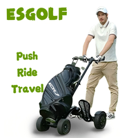 Eswing Chariot de Golf Électrique Pliant en Aluminium Léger, Mini Scooter de Poussée Pliable à Vendre
