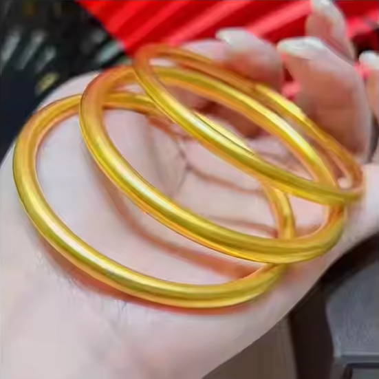24 Karat Gold Bracelets Elegant New Design 2025