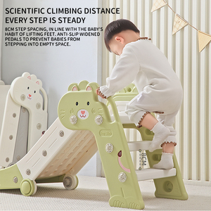 Feelkids Glissade pliable pour <span class=keywords><strong>chat</strong></span>, maison de jeu, mini jouets en plastique, toboggans pour tout-petits, bébés, enfants, aire de jeux intérieure pour enfants - Product Image 3
