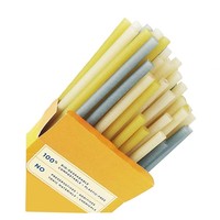 Pailles biodégradables 100%, pailles à boire pour le riz, pailles jetables à base de plantes, vente en gros