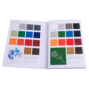 Livres d'échantillons personnalisés en tissu, pierre, plastique, cuir, pour sols, avec impression de <span class=keywords><strong>catalogue</strong></span> de couleurs, estampage à chaud, 1000 pièces - Product Image 1