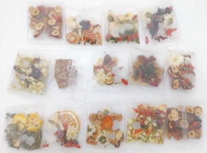 Feuille de bambou Chrysanthème chèvrefeuille d'herbes poumon thé détox - Product Image 6