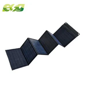 ESG High Quality Type C Quick Charge 30W Portable Solar Panel Charger with USB Type C A Grade Monocrystalline Solar Cells
