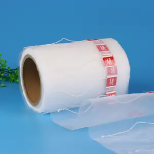 Rolo de embalagem de fibra de milho, atacado de fábrica, saco de chá vazio, rolo de filtro de embalagem com corda e filtro de etiquetas pla