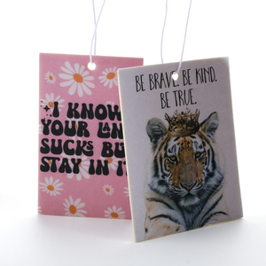 Diffuseur de parfum suspendu en papier au design floral esthétique, avec logo personnalisé, parfum frais, carte parfumée pour lui, elle, la famille, les amis - Product Image 3