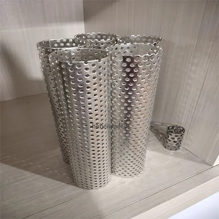 Factory Sale Filter Tube/filter Cartridge/stainless Steel Filter Tube Stainless Steel Mesh Screen Filter Perforated Pipe