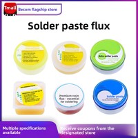 Pâte à souder sans plomb No-Clean 50g 80g 150g Faible résidu SMT Reflow