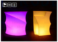 Comptoir de bar mobile avec éclairage LED, mobilier LED pour discothèque