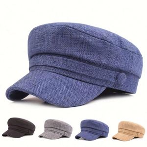 หมวกแก๊ปแฟชั่นสำหรับผู้หญิง สวมใส่ได้ทุกวัน ฤดูใบไม้ผลิ ฤดูร้อน ฤดูใบไม้ร่วง ทำจากผ้าลินินเทียม ระบายอากาศได้ดี เหมาะสำหรับกีฬา ชายหาด และกิจกรรมทั่วไป - Product Image 2