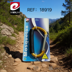 Portachiavi extra large in oro con manico nero, confezione da 12 pezzi - Product Image 3