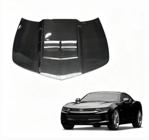 Nuevo Capó de Fibra de Carbono para Chevrolet Camaro 2010-2015, Instalación con Pernos, Ajuste Universal - Product Image 1