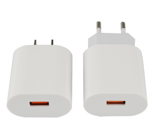 Hot-selling USB 10w Mobile Phone Charger, White/black ABS + Iron Pin Chip protection Mobile Phone Fast Charging Adapter