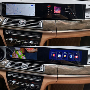 วิทยุติดรถยนต์จอโค้งคู่ขนาด 21 นิ้ว สำหรับ BMW ซีรีส์ 7 ปี 2009-2015 รุ่น F01 F02 F04 ระบบ Android Carplay GPS Navi มัลติมีเดีย รับประกัน 1 ปี - Product Image 1