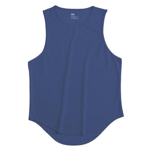 Chaleco deportivo de secado rápido para maratón de verano para hombre, camiseta sin mangas, ajuste holgado para correr, entrenamiento, baloncesto, fitness - Product Image 6