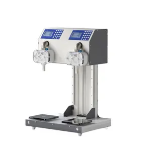 Semi Automatic Two Nozzles CNC Liquid Packing And Filling Machine For Laundry Oil Viscous Liquid Bottle Filling Machine