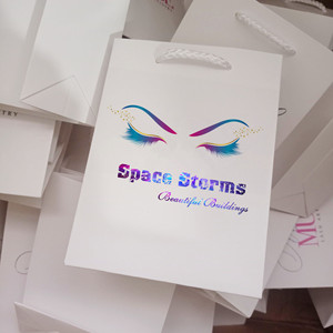 Hot bán đá cẩm thạch bao bì túi phong cách khác nhau sai Lash túi nhà cung cấp nhãn hiệu riêng làm cho logo của riêng bạn túi giấy - Product Image 3